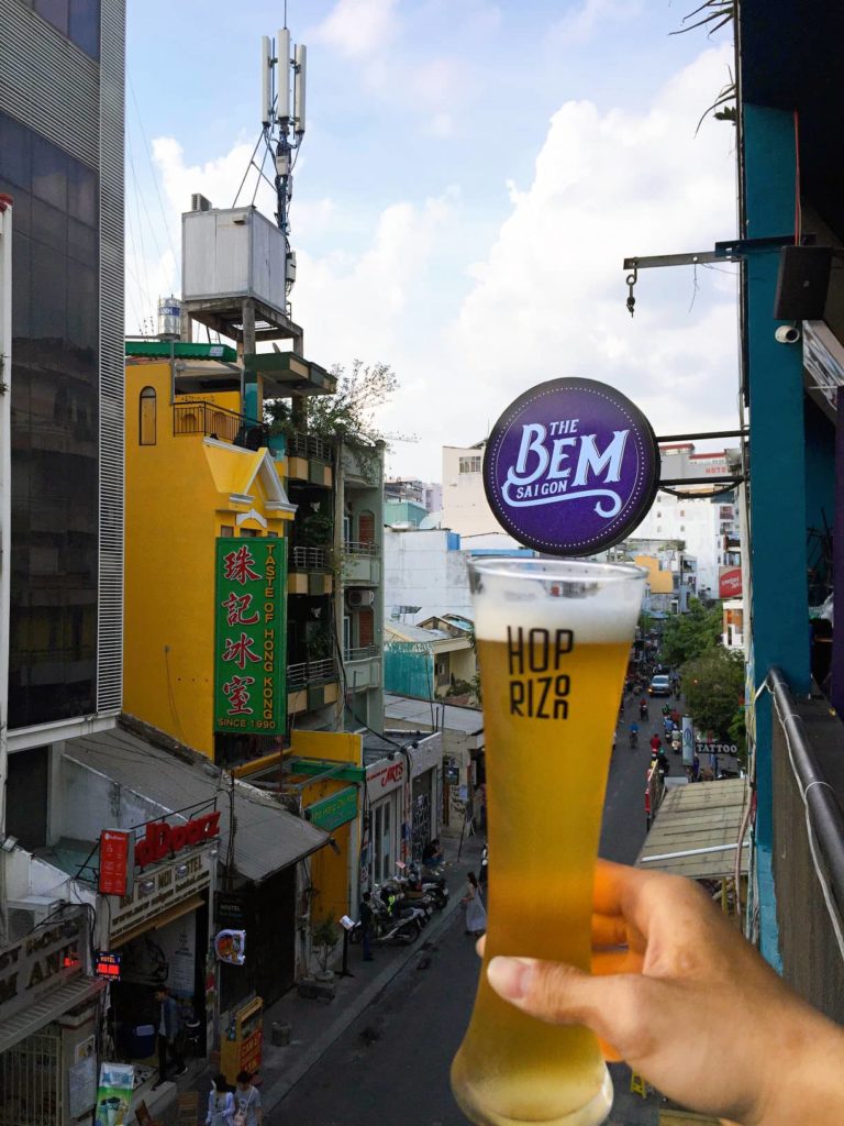 Craft beer in Vietnam Hoprizon Brewery