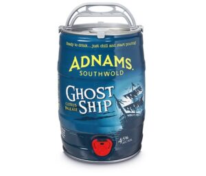 5 litre keg of Adnams Ghost Ship Citrus Pale Ale