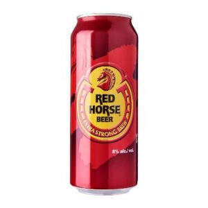 0.5 litre can of Red Horse Beer