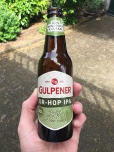0.33 litre bottle of Gulpener UR-Hop IPA.