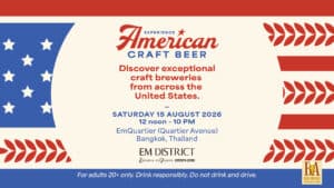 bangkok craft beer festival august 2026 brewers association