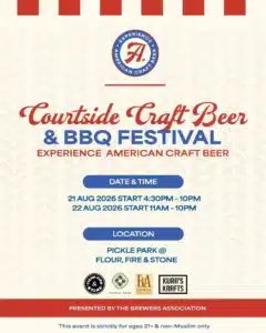 Courtside Craft Beer & BBQ Festival 2026 at Pickle Park, Petaling Jaya